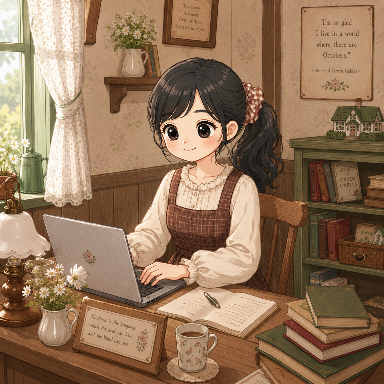 ぴかりんごのイラスト